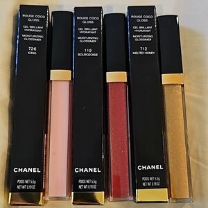 3 chanel Lip glosses